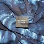 Raviya Beachwear Maxi Dress Sz 1X Boho Chic Blue White Tie Dye Cover Photo 6