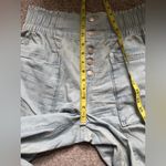 We The Free  FP Free People Sun Setter Pull On Pants in Light Wash Blue Small Photo 11