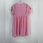 J‎ Marie embroidered Poppy Tassel dress size small Pink Photo 2