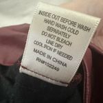 Skies Are Blue  Curvy Burgundy Faux Leather Pencil Skirt Size 2X Elastic Back NWT Photo 5