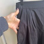 Maeve  Anthropologie‎ High Rise Pleated Wide Leg Cropped Track Pants medium Photo 3