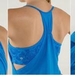 Lululemon  No Limits Tank Cornflower / Paisley activewear workout spring blue Photo 2