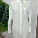 Treasure & Bond • gauzy sheer long sleeve button down shirt Photo 0