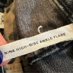 Rag and Bone  Women's Nina High-Rise Ankle Flare Jeans in Ziggy Size 28 Photo 12