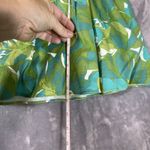 Hot Topic Adriana Papell Dress 4 Y2K Tropical Floral Swing Hawaiian Pinup Retro Pleats Photo 10