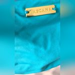 Lascana Ruched Bandeau Bikini Top & Classic Bottom Turqoise 36 A/B & 34 Small Blue Photo 4