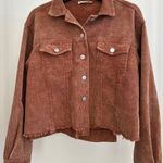 Altar'd State Altar’d State Brown Corduroy Jacket Size Small Photo 0