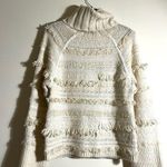 Club Monaco  wool mix multi texture turtleneck bulky sweater size XS S1 Photo 0