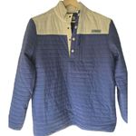 Magellan outdoors MAGELLAN Mens Womens Blue Wht CLASSIC FIT CAMPFIRE QUILTED Pullover Size Medium Photo 6