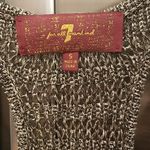 7 For All Mankind ππ Metallic Knit Tank Top Photo 4