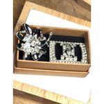 Vintage Rhinestone brooch bundle of 2 Photo 10
