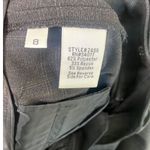 CAbi Straight Wide Leg Trouser Dress Pant Career Belt Loop 8 Brown Grey Plaid Photo 7