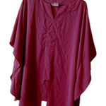 Chico's Red Dolman Sleeve Tunic Photo 0
