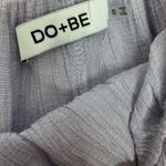 DO+BE Off Shoulder Cropped Ruffle Blouse Lavender Top Spring Summer Size Small Photo 4