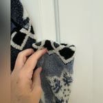 Lavon Vintage  snowflake zip up Sherpa Photo 5