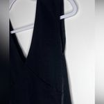 Free People  Black V-Neck Mini Dress XS Photo 4