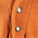 Free People Bino Pullover in Honey Eyed Orange Size Small 70s Terrycloth Beach Photo 11