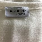 Akris Punto  Ivory Ruffle Neck Long Sleeve Top 12 Photo 6