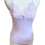 SheIn  Pastel Purple Cami Tank Top Lace M Photo 2
