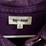 Denim Color Romper Purple Photo 3