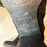 Style & Co Style Co Addyy Tall Dress Boot Womens 7 M Black Micro Suede Knee-High Photo 5