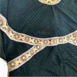 Free People NWT  Nefertiti Bodycon Sleeveless Mini Dress Black Mirrors Egyptian M Photo 5