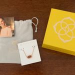 Kendra Scott Rose Gold Necklace Photo 0