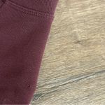 Nike Versa Burgundy Dri Fit Cropped Oversized Sweater S Photo 8