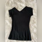 BDG URBAN OUTFITTERS  Shannen Ribbed V-Neck Top Photo 5