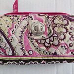 Vera Bradley Very Berry Zip Around Quilted Floral Wallet Twist Lock Retired HTF Photo 0