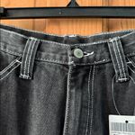 Brandy Melville J. Galt Size Small Women's Black Carpenter Jeans NEW with tag Photo 2