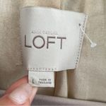 Ann Taylor  Loft Blazer Seersucker Tailored Striped Blue White womens career NWOT Photo 9