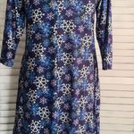 Snowflake Dress, Medium Blue Photo 1