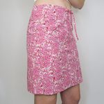 SO Vintage 90s  GSJC Stretch Purple & Pink Floral Pencil Skirt Photo 2