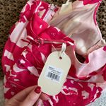 Anthropologie Pink floral cut out jumpsuit Photo 12