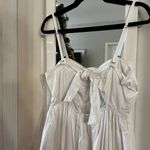 Free People 339  White Tank Dress Open Back Size Large Color White Photo 4