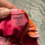Old Navy Pink and Orange One Piece Swimsuit Floral Design Photo 2