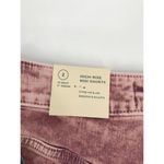 PINK - Victoria's Secret Universal Threads Womens High Rise Midi Denim‎ Jean Shorts Size 2/26 Pink Photo 7