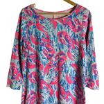 Lilly Pulitzer Marlowe Boatneck T-Shirt Shift Mini Dress Large Photo 2