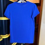LuLaRoe  Royal Blue Liv Tee I Legit Can Not Quit Size XXS Oversized Photo 5