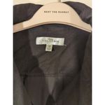 RTR Toccin x RTR Sz 12 Black Trench Blazer Asymmetric Wrap Mini Dress Photo 4