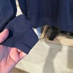 Nike  navy hooded sweatshirt size small Photo 3