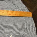 Tahari  Striped Button Down 100% Linen Shorl Sleeve Shirt Dress Size S Photo 5