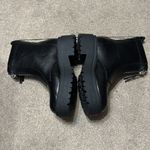 Arizona Jeans Arizona Black Xander Front Zipper Chunky Motorcycle Boots Size 8 Photo 2