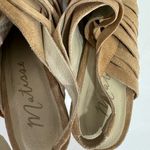 Matisse Mummy Sling Back Heeled Sandals Size 8.5 Beige Camel Brown Photo 4