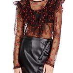 Sabina Musayev Polly Top : Box 0013: Black Photo 6