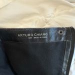 Arturo Chiang  black leather zip up buckle riding boots size 6 Photo 10