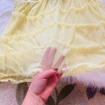 Black Fuschia Yellow Babydoll lingerie Bra Size M Photo 3