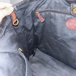 Fossil  Vintage Black Leather Brown
Accents Tote Bag Photo 11