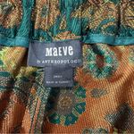 Maeve  x Anthropologie Melyssa Floral Metallic Tapestry Trouser Pant Womens Small Photo 7